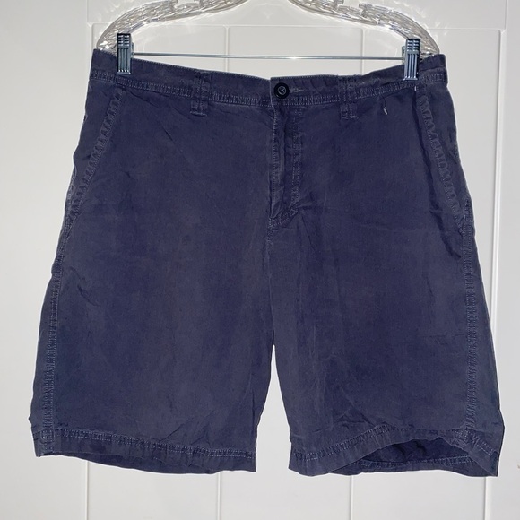 Columbia Men Washed Out Chino Flat Front Short Outdoor Hiking Gorpcore Waist 34 - Picture 2 of 6